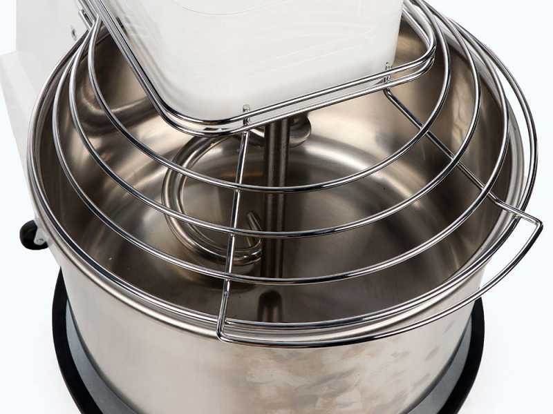 Mixer 2000 S Deluxe - Amasadora de espiral abatible - 16Kg 1 velocidad
