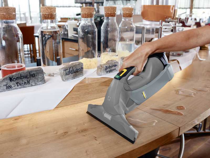 Karcher WVP 10 - Limpiacristales de bater&iacute;a - aspirador de gotas - 3.7V - 2.1 Ah