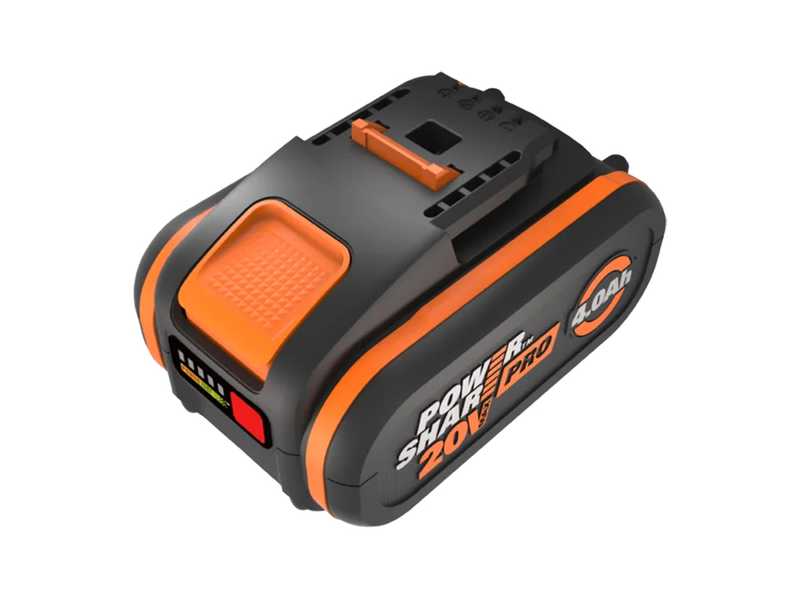 Worx Nitro WG350E - Electrosierra de bater&iacute;a 20V 4Ah - Espada de 30 cm