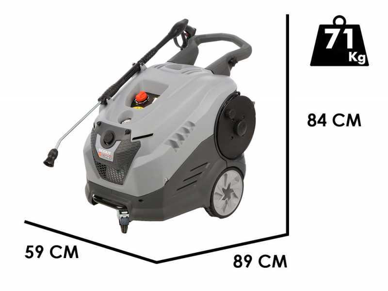 Comet New Scout 150 Extra - Hidrolimpiadora de agua caliente profesional - 150 bar m&aacute;x - 540 l/h