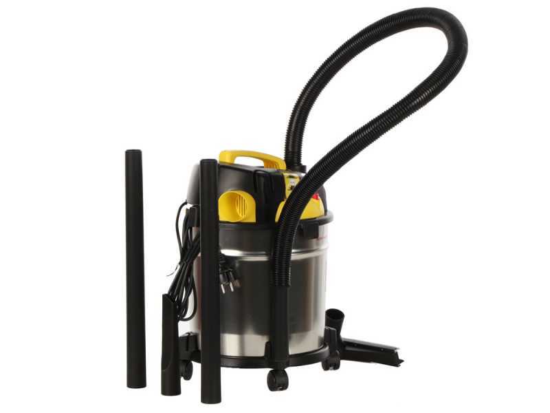 Lavor VAC 20 S - Bid&oacute;n aspirador - (4 en 1) aspirador de s&oacute;lidos y l&iacute;quidos, soplador
