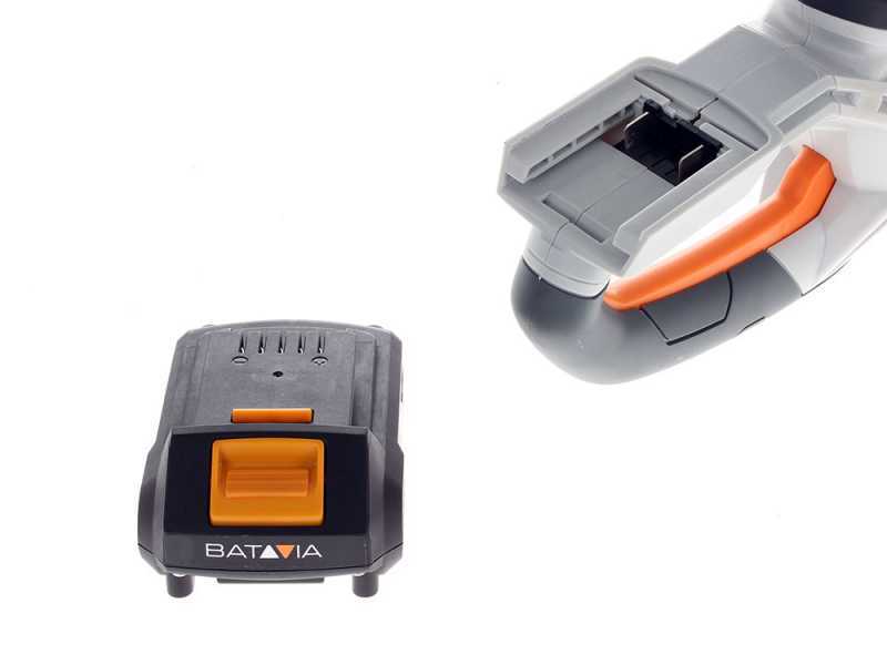 Batavia Cortasetos de bater&iacute;a - cuchilla de 61 cm en acero - bater&iacute;a 18V/ 2Ah