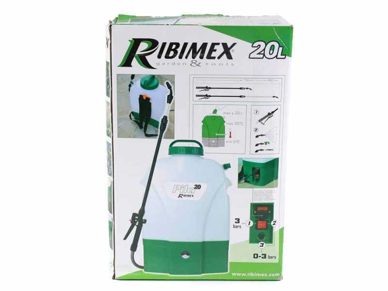 Ribimex PILA 20 - Pulverizador de mochila a bater&iacute;a - 20 litros - 12V/8Ah