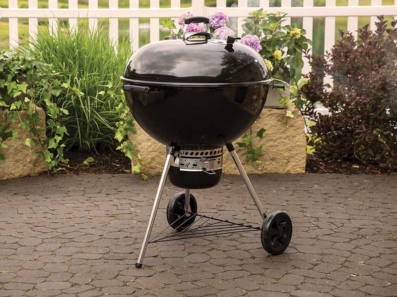 Weber Master Touch E-6755 WBR - Barbacoa de carb&oacute;n