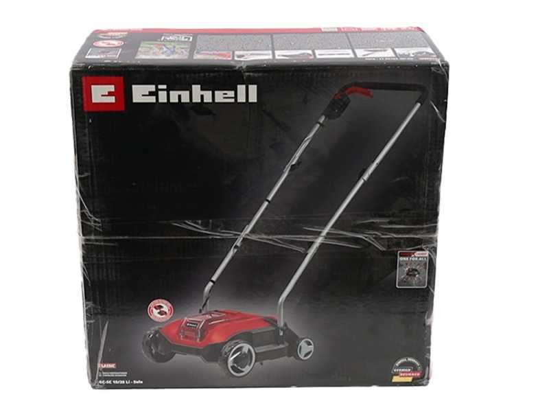 Einhell GC-SC 18/28 Li - Escarificador de batería 18V - BATERÍA Y CARGADOR NO ESTÁN INCLUIDOS