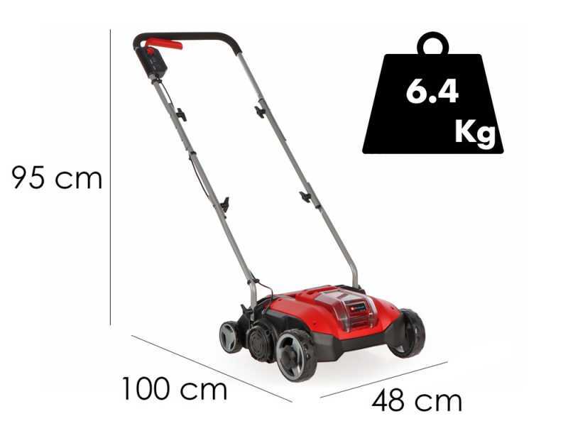 Einhell GC-SC 18/28 Li - Escarificador de batería 18V - BATERÍA Y CARGADOR NO ESTÁN INCLUIDOS