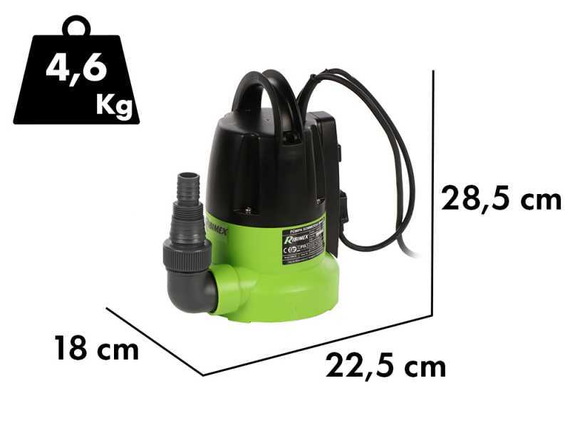 Ribimex PRPVC401SP - Bomba sumergible el&eacute;ctrica para aguas limpias - 400 W