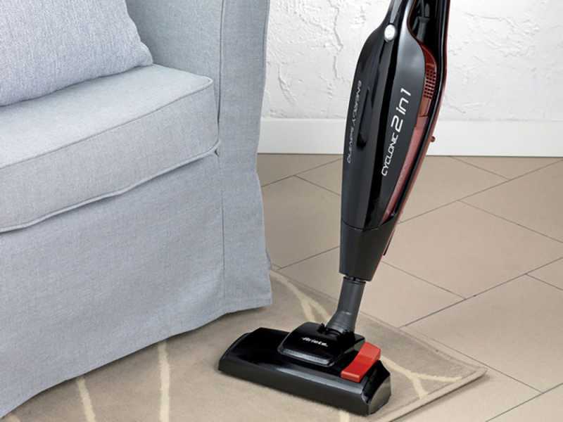 Ariete Evo 2 in 1 - Escoba el&eacute;ctrica - Aspiradora de polvo y para migas - 2 en 1