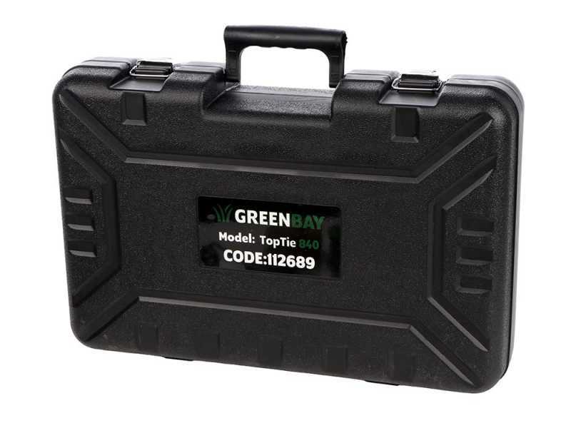 GreenBay TopTie 840 - Atadora de vi&ntilde;a el&eacute;ctrica de bater&iacute;a - 2 x 16.4V 2Ah