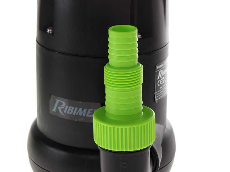 Ribimex PRPVC350A - Bomba sumergible autom&aacute;tica - Aguas limpias - 400 W