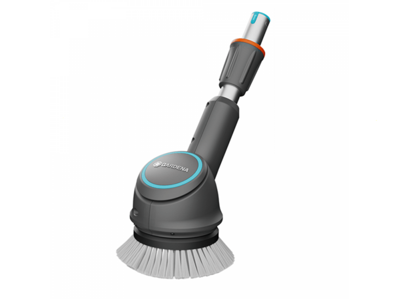 Gardena AquaBrush Compact 02/18V - Limpiador de suelos de bater&iacute;a - BATER&Iacute;A Y CARGADOR NO EST&Aacute;N INCLUIDOS