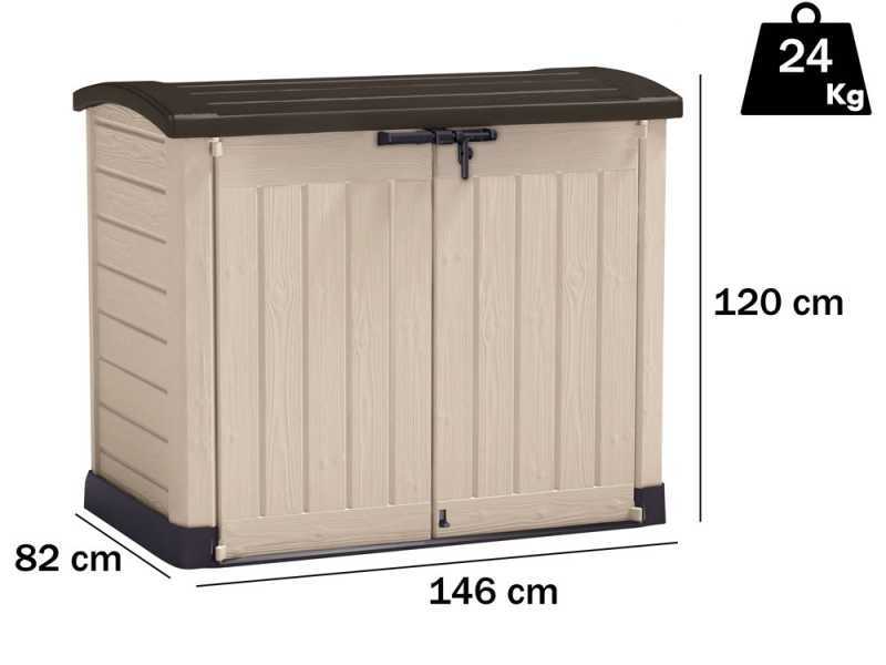 Keter Store it Out Arc beis - Armario para herramientas