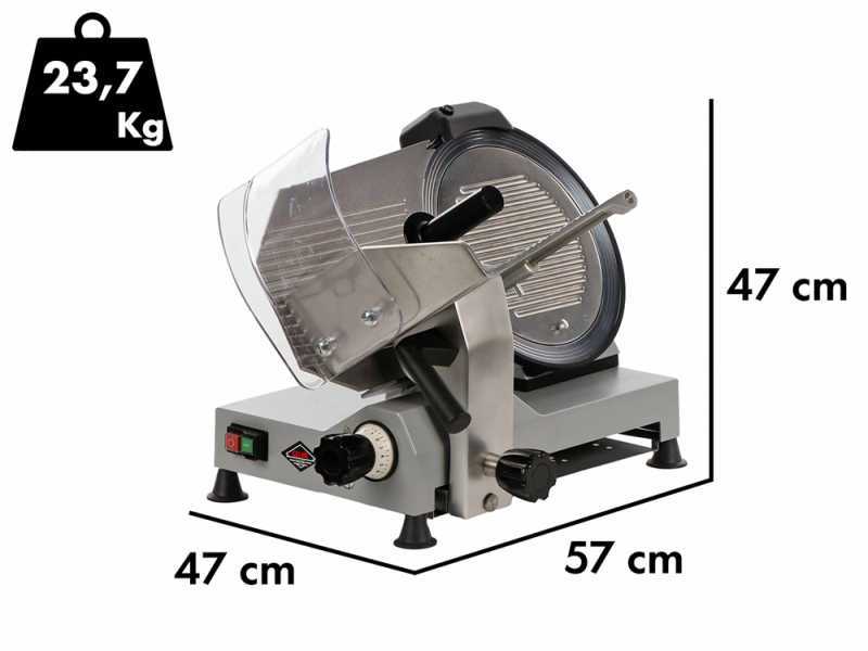 Celme PRO 300 XL - Cortadora de fiambre profesional con cuchilla de 300 mm