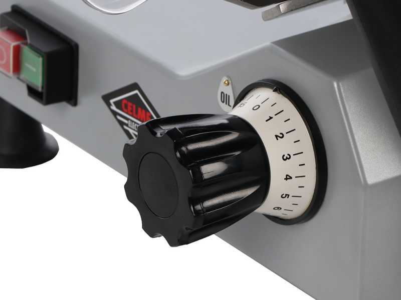 Celme PRO 300 XL - Cortadora de fiambre profesional con cuchilla de 300 mm