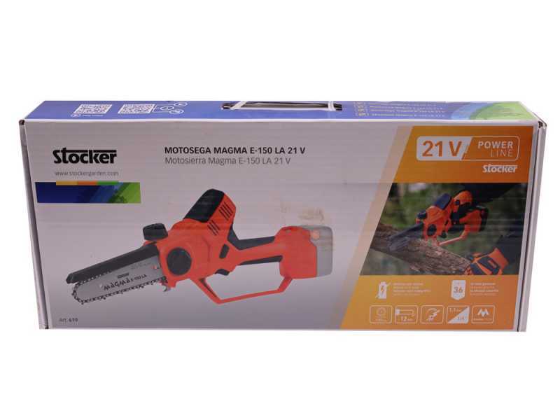 Stocker MAGMA E-150 LA - Podadora de bater&iacute;a - 21.6V/2.6 Ah