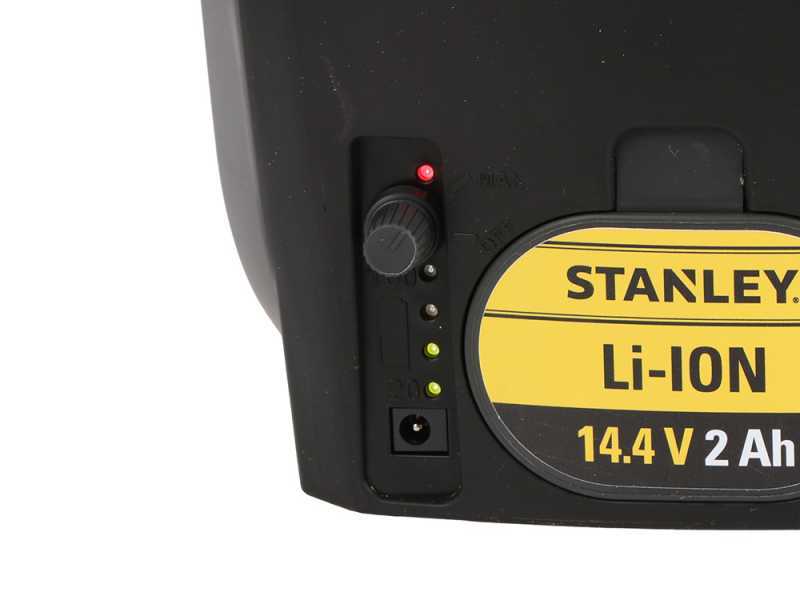 Stanley SXSPBS16E - Pulverizador de bater&iacute;a de mochila - 16 litros - 14,4V/2Ah