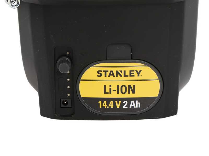 Stanley SXSPBS16E - Pulverizador de bater&iacute;a de mochila - 16 litros - 14,4V/2Ah