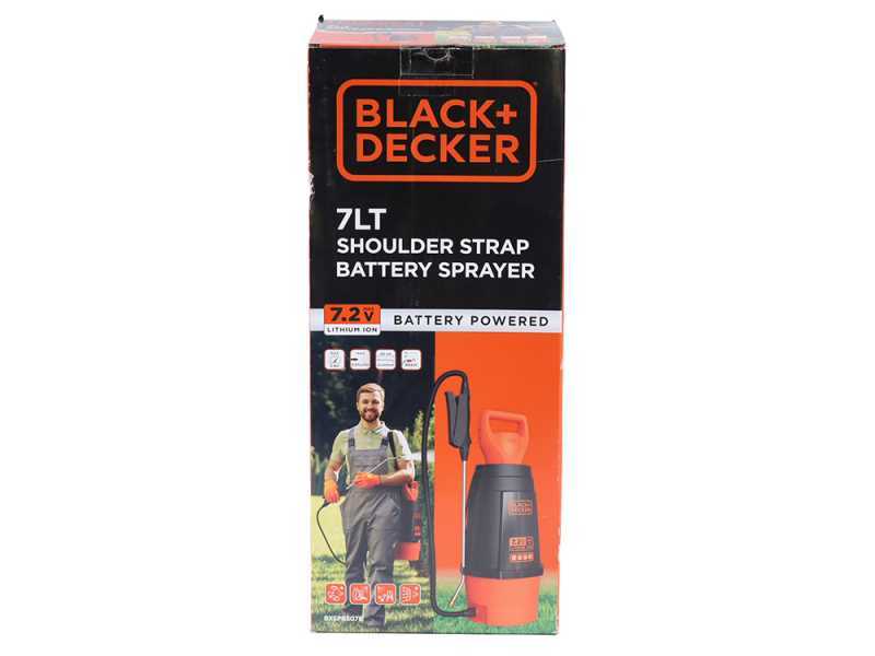 Black &amp; Decker BXSPBS07E - Pulverizador de mochila de bater&iacute;a  - 7 litros - 7,2V/2,6Ah