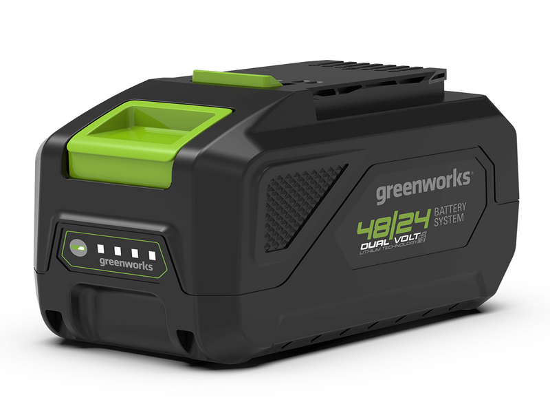 Greenworks G48PHTII - Cortasetos de bater&iacute;a con p&eacute;rtiga - 48V 4Ah