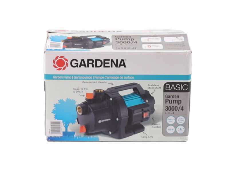 Gardena 3700/4 BASIC - Bomba sumergible 800W - 4,1 bar - 3.700 l/h