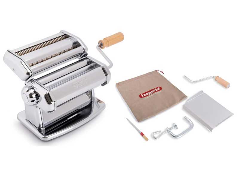 Imperia iPasta T.2/6,5 mm - M&aacute;quina de hacer pasta manual INOX