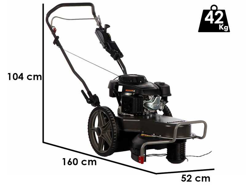 Weibang WBLT567HC - Desbrozadora de ruedas a gasolina - 4 tiempos - de empuje
