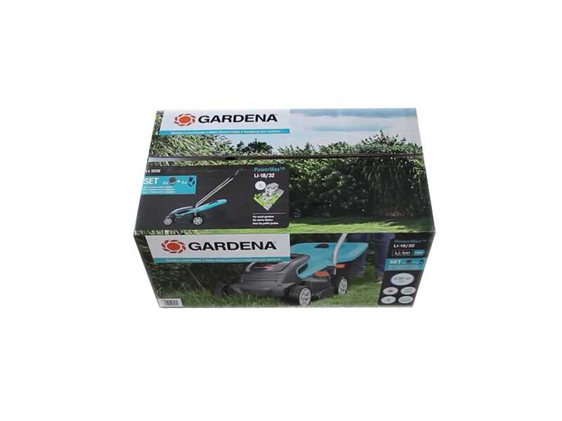 Gardena PowerMax 1100/32 - Cortac&eacute;sped el&eacute;ctrico - 1100 W - Corte 32 cm