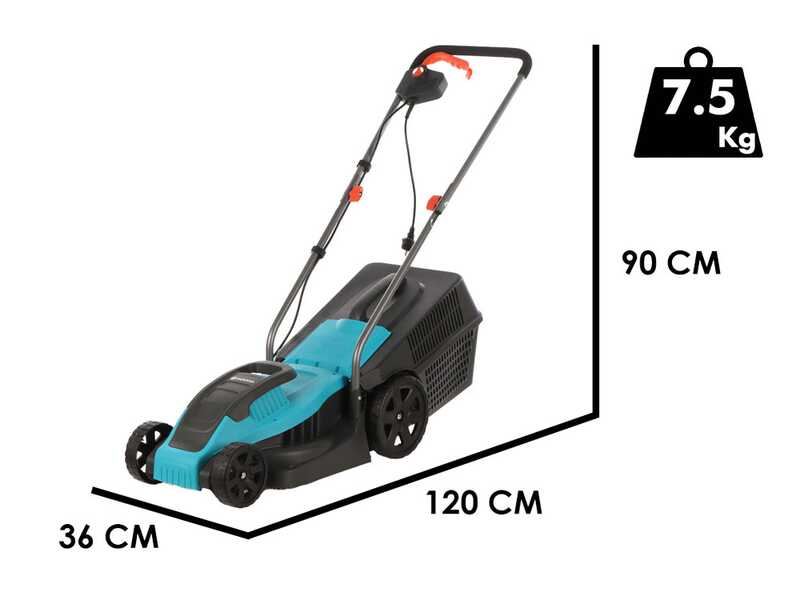 Gardena PowerMax 1100/32 - Cortac&eacute;sped el&eacute;ctrico - 1100 W - Corte 32 cm