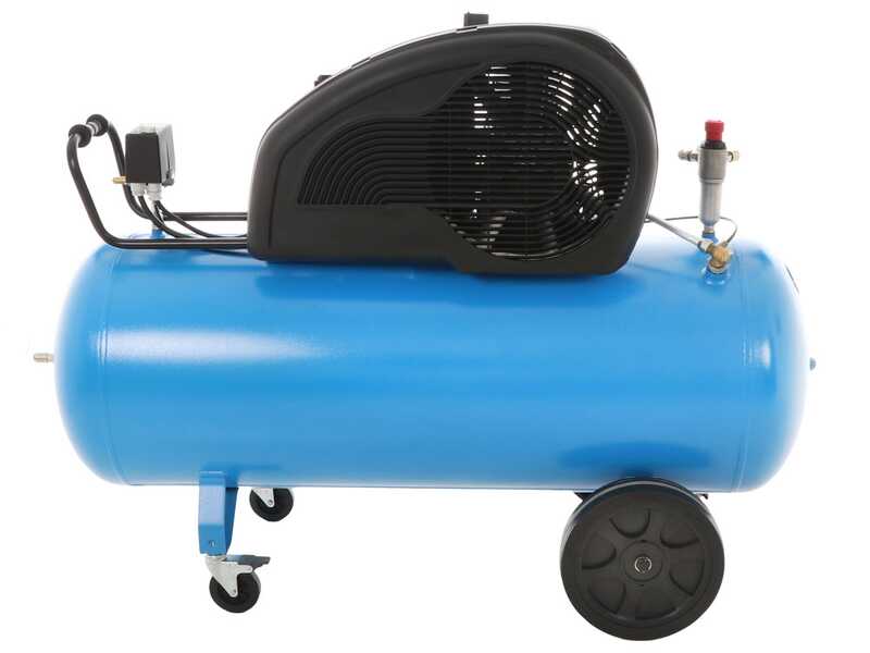 ABAC PRO A39B 200 CT4 - Compresor de aire el&eacute;ctrico monof&aacute;sico de correa - Motor 4 HP - 200 L
