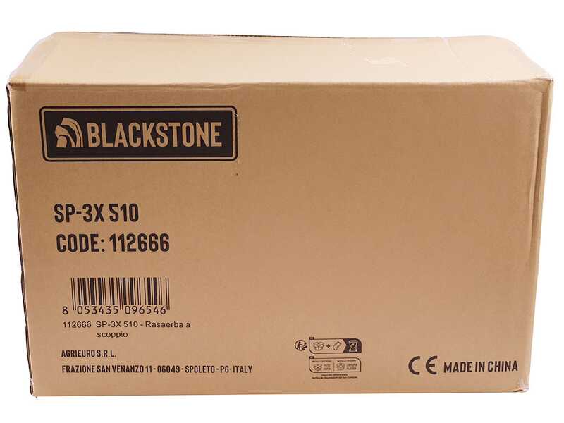 Blackstone SP-3X 510 - Cortac&eacute;sped de gasolina autopropulsado - Rueda pivotante