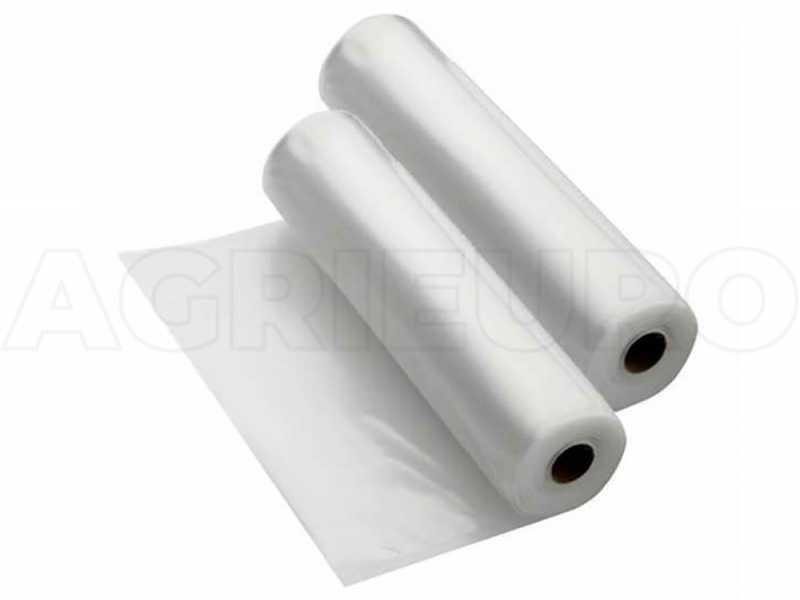 2 rollos para envasar al vac&iacute;o 30x600 cm gofrados para alimentos