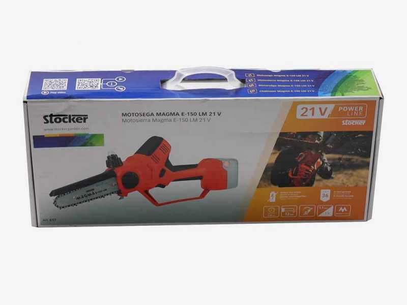 Stocker MAGMA E-150 LM - Podadora de bater&iacute;a 21.6V2.6 Ah