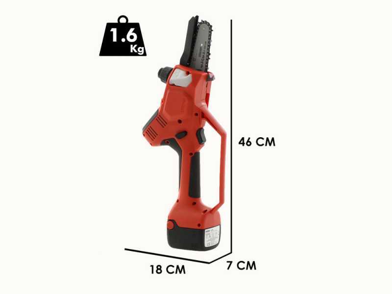 Stocker MAGMA E-100 LM - Podadora de bater&iacute;a 21.6V - BATER&Iacute;A NO INCLUIDA