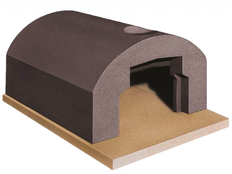Linea VZ Vesuvio - Horno de le&ntilde;a de empotrar con c&aacute;mara de 56x61 cm - Capacidad de cocci&oacute;n 2 pizzas