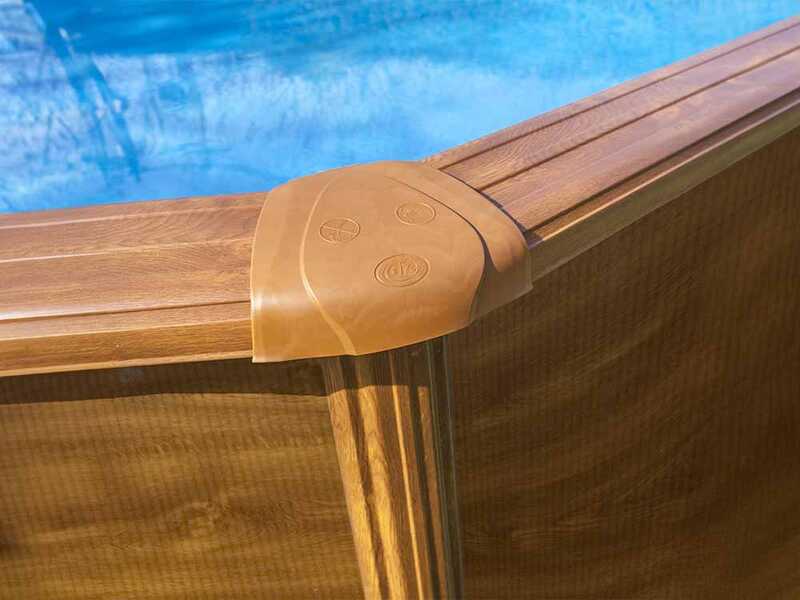 Gre Pacific Ovalada 500x300x120cm - Piscina desmontable de acero