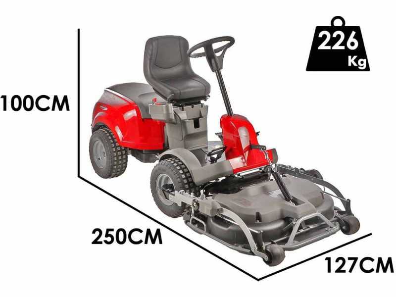Castelgarden XK4 160 HD - Tractor cortac&eacute;sped con corte delantero - Cambio hidrost&aacute;tico - Front Mower - 4WD