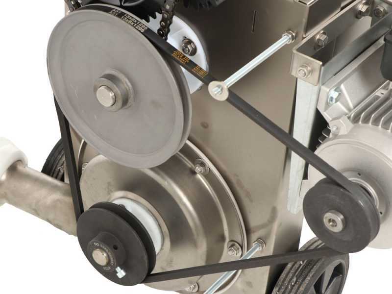 Grifo DVEP20IR - Despalilladora el&eacute;ctrica in INOX con bomba y rodillos - Con protecciones incluidas