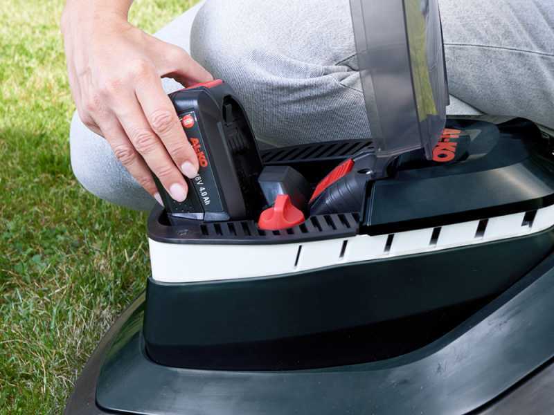 AL-KO 3.82 Li Easy - Cortac&eacute;sped de bater&iacute;a - Corte 38 cm - 2x 18V/4,0Ah