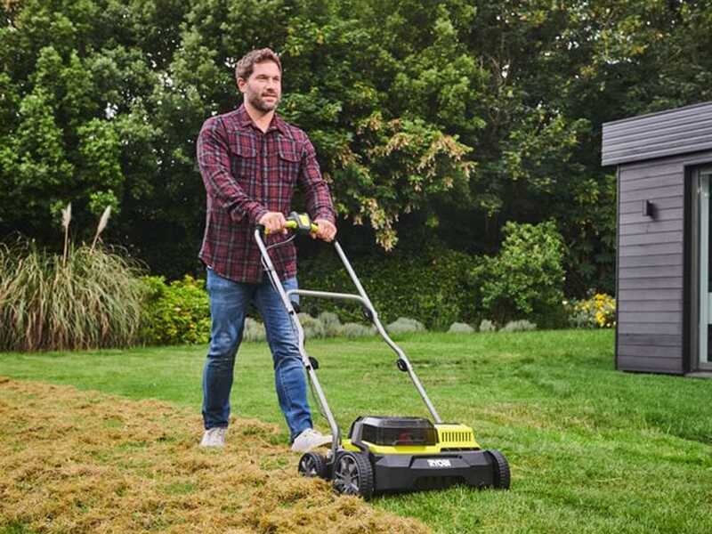 Ryobi RY18SFX35A-0 - Escarificador de bater&iacute;a - BATER&Iacute;A Y CARGADOR NO EST&Aacute;N INCLUIDOS