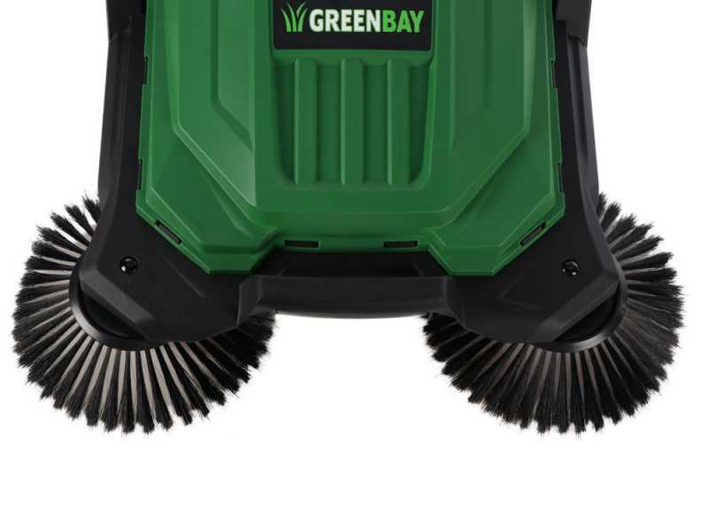 GreenBay GB-SW 650 - Barredora manual de empuje - con recogedor