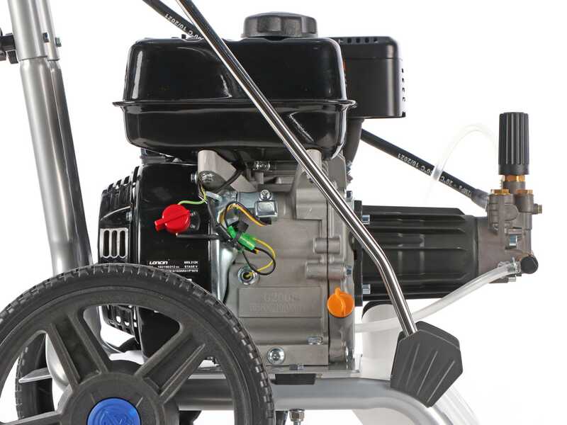 Annovi &amp; Reverberi AR 1435 - Hidrolimpiadora de gasolina - 200 bar - 660 l/h - motor Loncin G200F