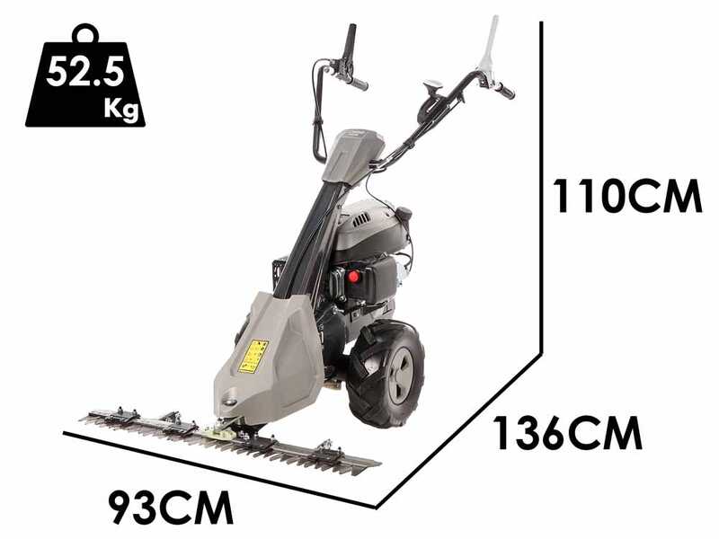 Blackstone SM 65-880 - Motosegadora monocuchilla - Motor de 196cc