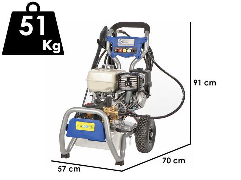 Annovi &amp; Reverberi AR 1460 - Hidrolimpiadora de gasolina - 270 bar - 900 l/h - motor Honda GX 270