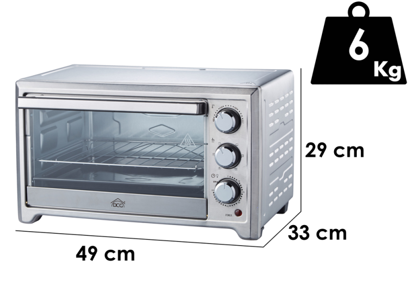 DCG MBS25 - Horno el&eacute;ctrico ventilado LT 25 1500 W