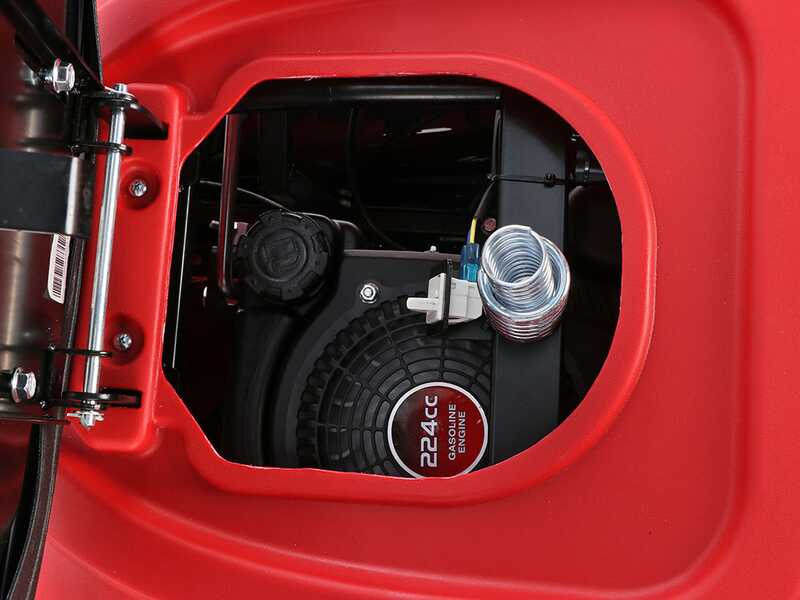 Geotech RM 75-610 C - Tractor cortac&eacute;sped minirider - Motor de 224cc - Arranque el&eacute;ctrico