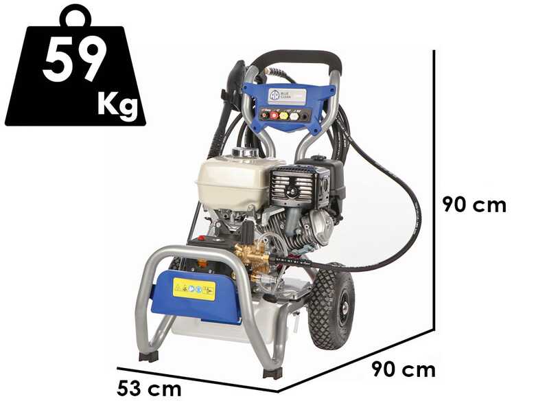 Annovi &amp; Reverberi AR 1480 - Hidrolimpiadora de gasolina - 280 bar - 960 l/h - motor Honda GX 390 de gasolina