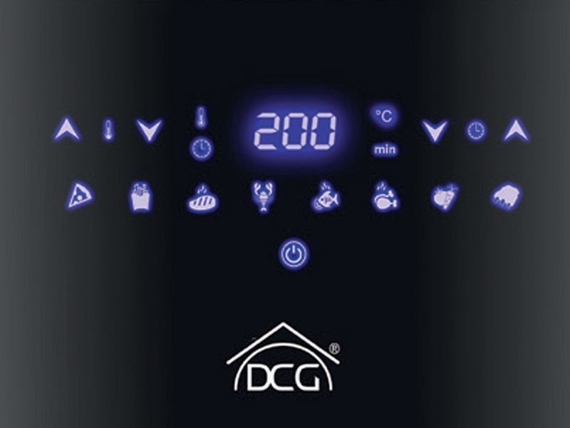 DCG FR3605D - Freidora de aire 5 LT Digital