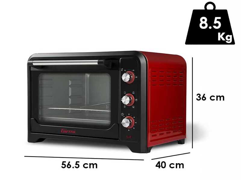 Girmi FE42 - Horno el&eacute;ctrico ventilado 42LT 2000W