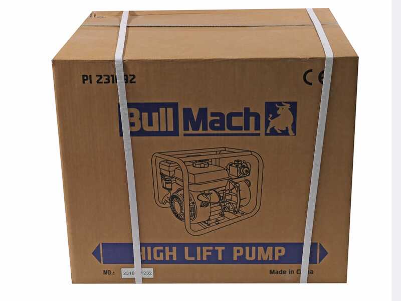 BullMach NAYLA 50 - Motobomba de gasolina - Gran altura de elevaci&oacute;n - racores de 50/40/40 mm