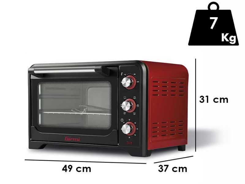 Girmi FE30 - Horno el&eacute;ctrico ventilado 30LT 1600W